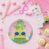 Sweet PineappGirls Frau Onederful Erster Geburtsta Pappteller (Party)