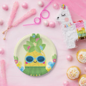 Sweet PineappGirls Frau Onederful Erster Geburtsta Pappteller (Party)