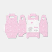 Sweet Pink Baby Shower Gevor Box mit Elephant Geschenkschachtel (Ungefaltet)