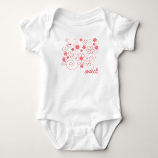 Sweet Pink Baby Strampler