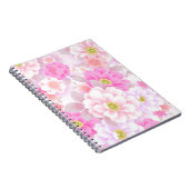 Sweet Pink Blume Notizblock (Rechte Seite)
