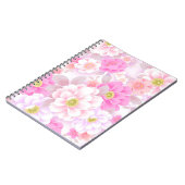 Sweet Pink Blume Notizblock (Linke Seite)