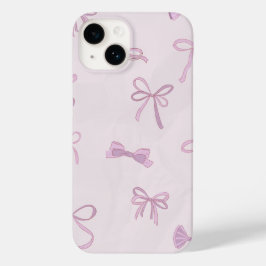 Sweet Pink Bow Delight Case-Mate iPhone 14 Hülle