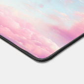 Sweet Pink Bubble Sky Schreibtischunterlage (Ecke)
