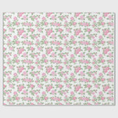 Sweet Pink Camellia-Blume Geschenkpapier (Flach)