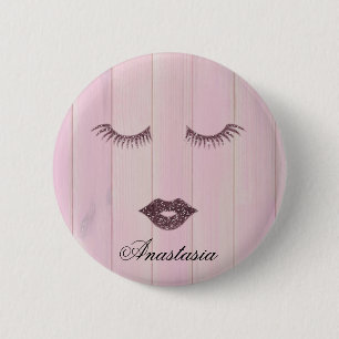 Sweet Pink Coll Button