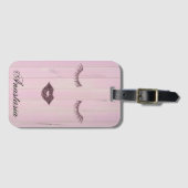 Sweet Pink Coll Gepäckanhänger (Vorderseite (Horizontal))