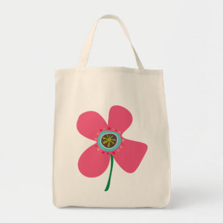 Sweet Pink Daisy Pop Sommer Blume Whimsical Niedli Tragetasche