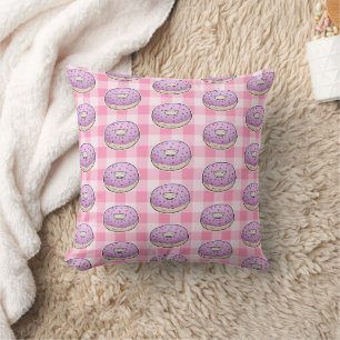 Sweet Pink Donuts Kissen