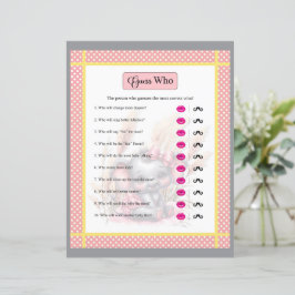 Sweet Pink Elephant Baby Shower spielt