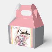 Sweet Pink Elephant - Erdnusslächeln Geschenkschachtel (Rückseite)