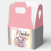 Sweet Pink Elephant - Erdnusslächeln Geschenkschachtel (Geöffnet)