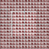 Sweet Pink Elephants Muster Stoff (Kachel)