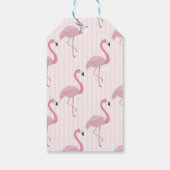 Sweet Pink Flamingo Geschenkanhänger (Rückseite)