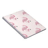 Sweet Pink Flamingo Notizblock (Rechte Seite)