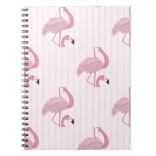 Sweet Pink Flamingo Notizblock (Vorderseite)