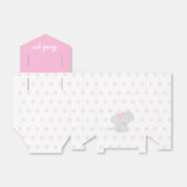 Sweet Pink Gefallen Box mit Elephant Geschenkschachtel (Ungefaltet)