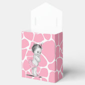 Sweet Pink Giraffe Baby Dusche Gefälligkeitsboxen Geschenkschachtel (Geöffnet)