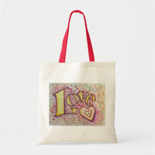 Sweet Pink Liebe Malen Tasche