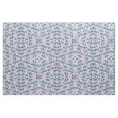 Sweet Pink Navy Blume Aquarellmuster Stoff (Fat Quarter (45,7 x 55,9 cm))