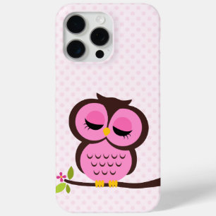 Sweet Pink Owl Case-Mate iPhone Hülle