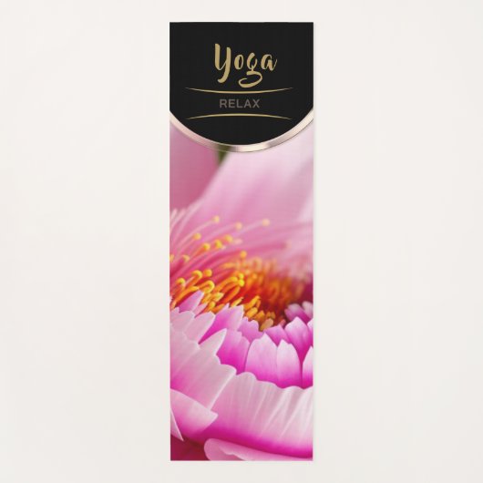 Sweet Pink Peony - Yoga Mat Yogamatte (Vorderseite)