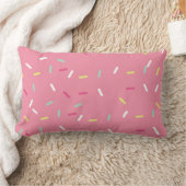 Sweet Pink Sprinkle Lumbar Kissen (Decke)