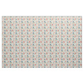 Sweet Pink und Blue Blumen Stoff (Fat Quarter (45,7 x 55,9 cm))
