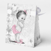 Sweet Pink und Gray Baby Duwer Fevor Boxen Geschenkschachtel (Rückseite)