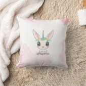 Sweet Pink Unicorn Kissen (Decke)