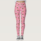 Sweet Pink Vanilla Honey Farbmuster Leggings (Vorderseite)