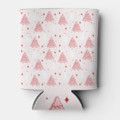 Sweet Pink Weihnachtsbaum kann kühler Dosenkühler (Vorderseite)