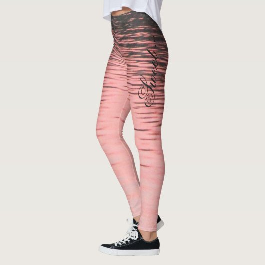 Sweet Pink Zebra Leggings (Links)