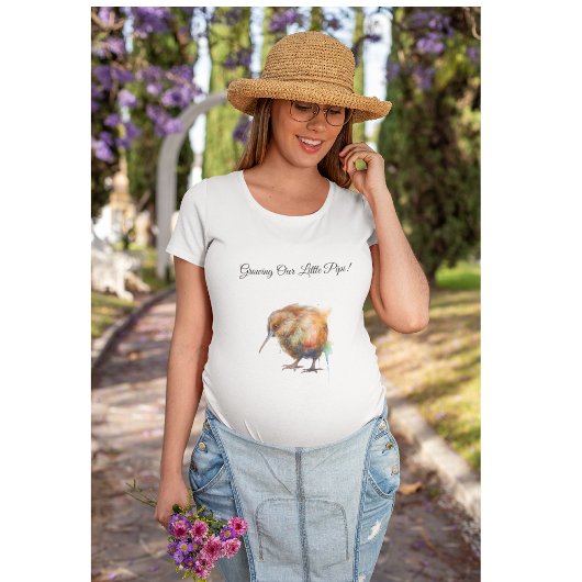 Sweet Pipi Kiwi, custom Große Größe T-Shirt