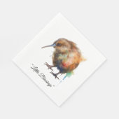 Sweet Pipi Kiwi, custom Serviette (Ecke)