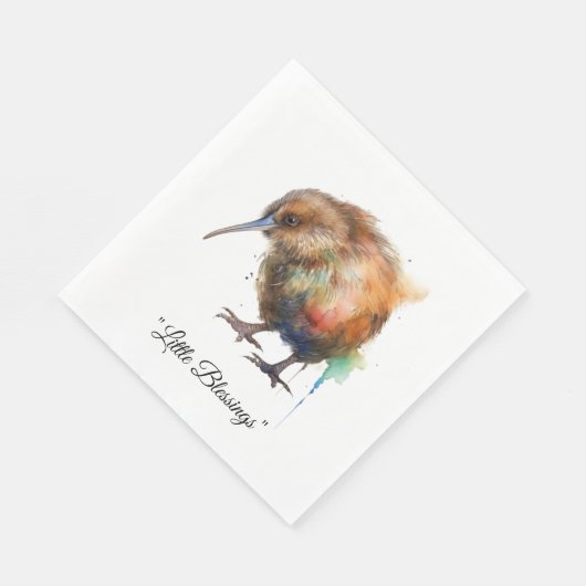 Sweet Pipi Kiwi, custom Serviette (Ecke)