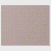 Sweet & Playful Banana Dream Pattern Geschenkpapier (Flach)