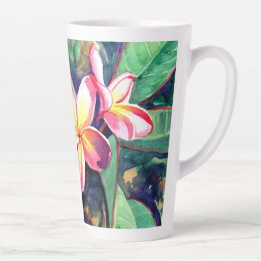 Sweet Plumeria Milchtasse (Rechts)