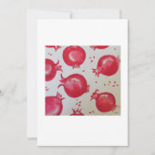 Sweet pomegranate einladung (Vorderseite)