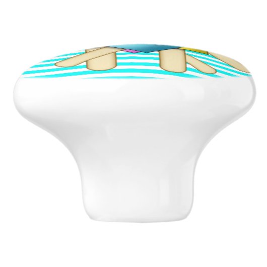 Sweet Popsicle Drawer Puls Keramikknauf (Seitenansicht)