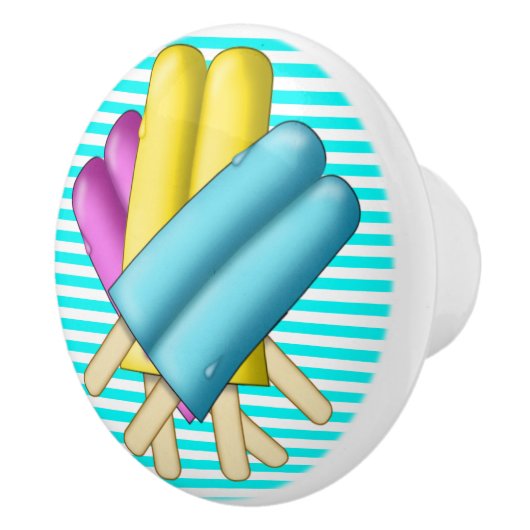 Sweet Popsicle Drawer Puls Keramikknauf (Rechts)