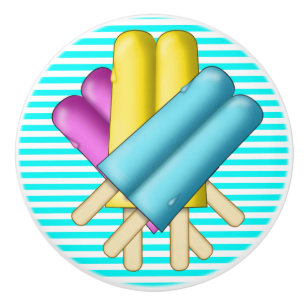 Sweet Popsicle Drawer Puls Keramikknauf