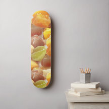 Sweet Potato and Taro Ball Dessert Skateboard