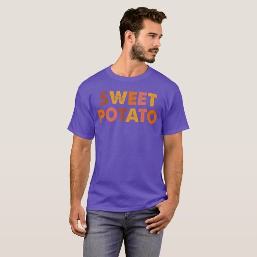 Sweet Potato Grouchy Potato T-Shirt (Vorne ganz)