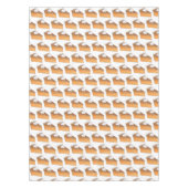 Sweet Potato Pie Slice Soul Weihnachtsfeiertag Tischdecke (Vorderseite)