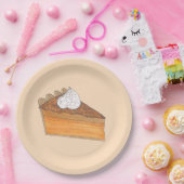 Sweet Potato Pie Slice Weihnachtsabend Soul Food Pappteller (Party)