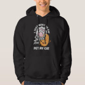 Sweet Potato Vegetable   Cat Owner Hoodie (Vorderseite)