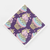 Sweet Pride Unicorage Paper Napkins Serviette (Ecke)