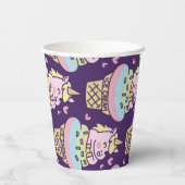 Sweet Pride Unicorn Paper Cups Pappbecher (Rückseite)