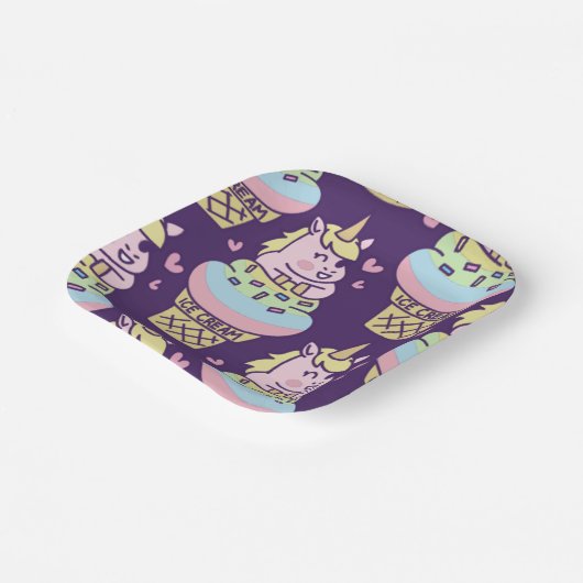 Sweet Pride Unicorn Paper Teller (Gewinkelt)